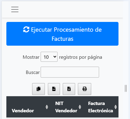 Procesador de Facturas Electrónicas